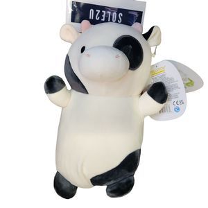 Squishmallows Kellytoy Plush Hug Mees Connor the Cow 12" Very Rare
